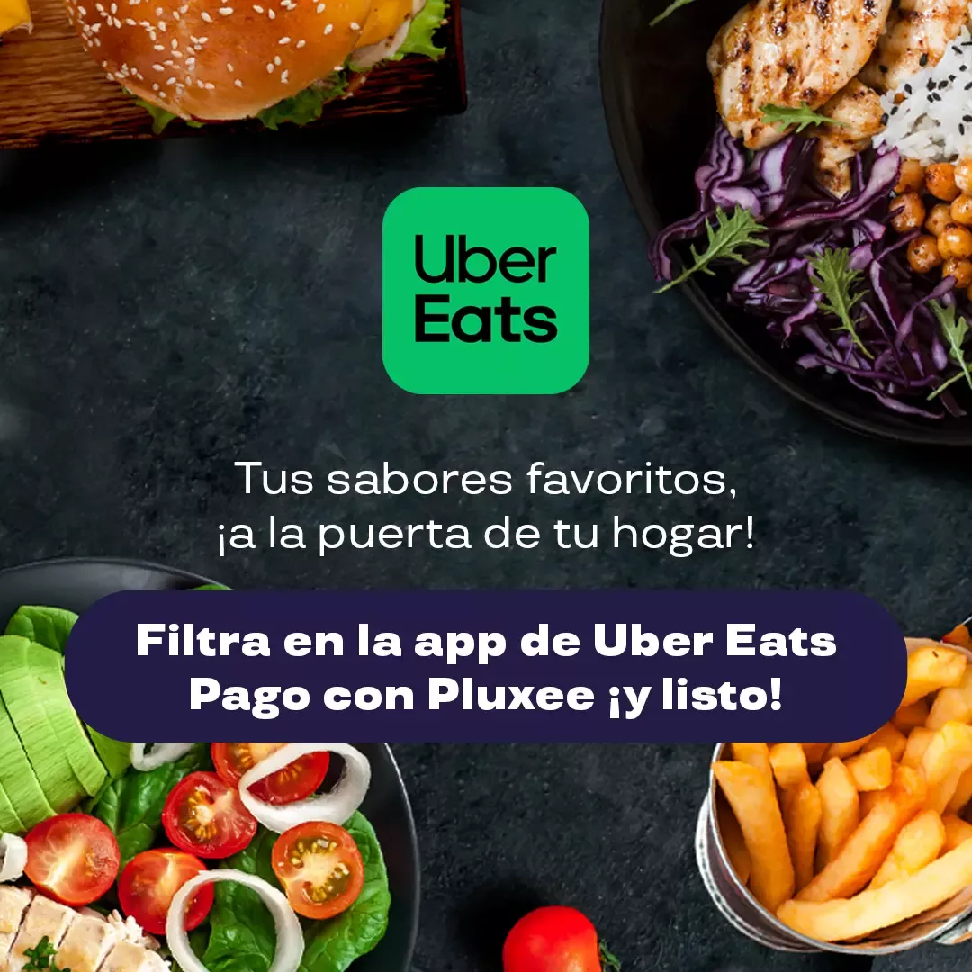 Paga con Pluxee en UberEats 